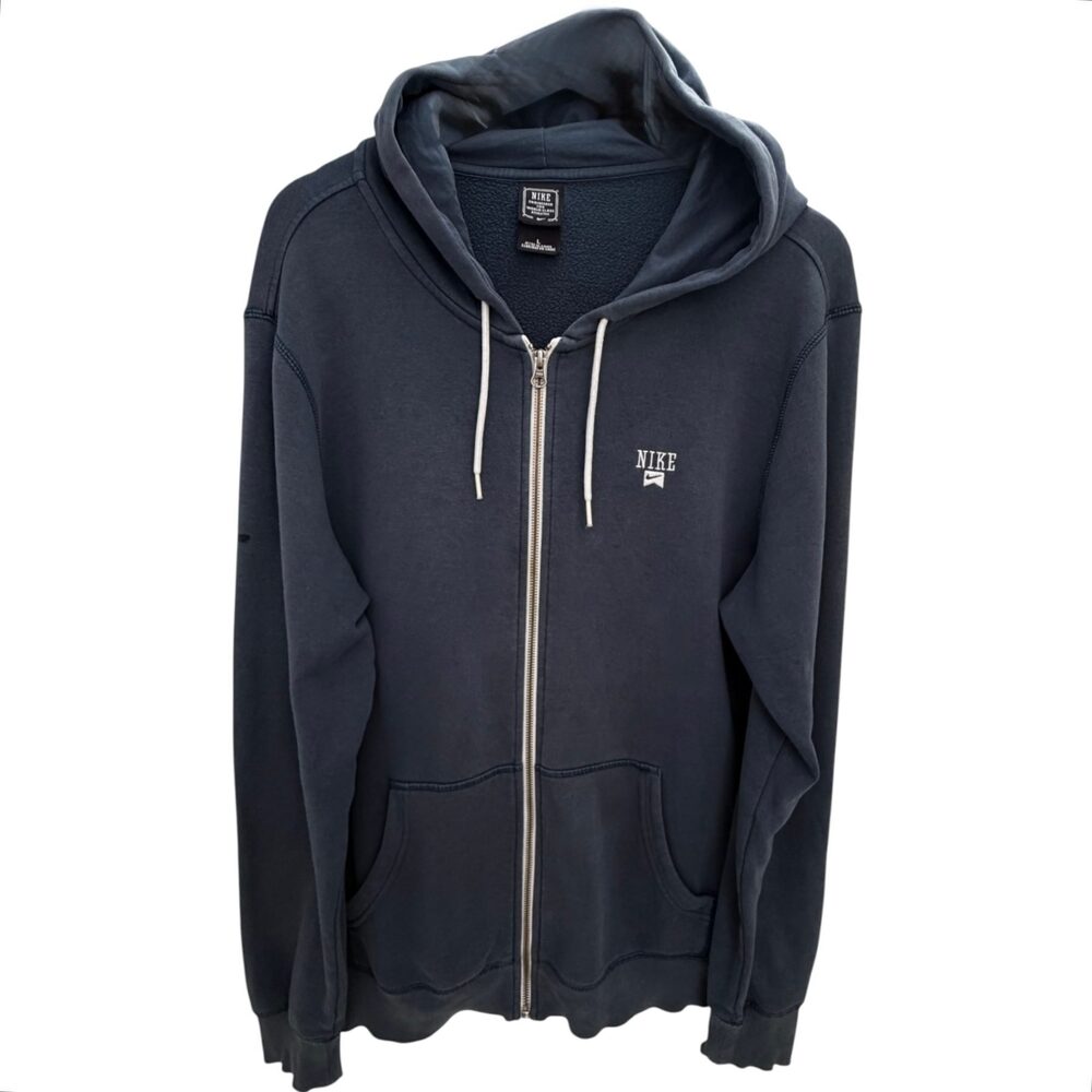 Nike Engineered for World Class Athletes Full Zip Hoodie Men's L Blue